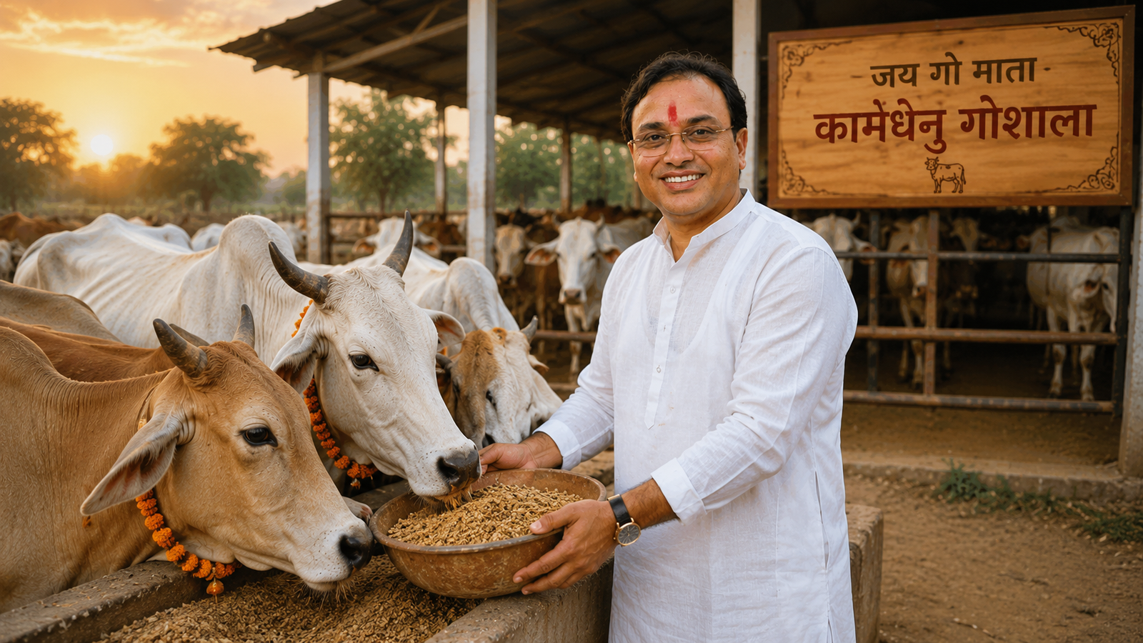 Kamdhenu Goshala - Cow Protection and Care